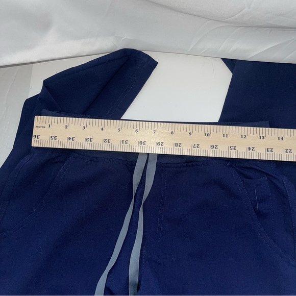 Figs Yola Skinny Scrub Pants Womens Petite Navy Size XS Extra Small - Picture 8 of 8